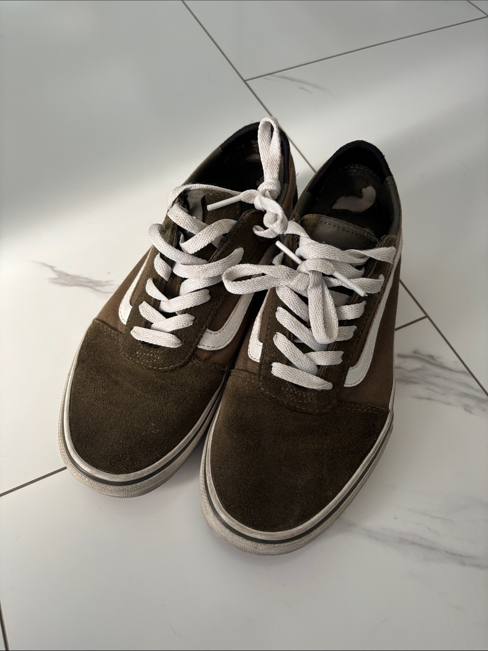 Dark green vans